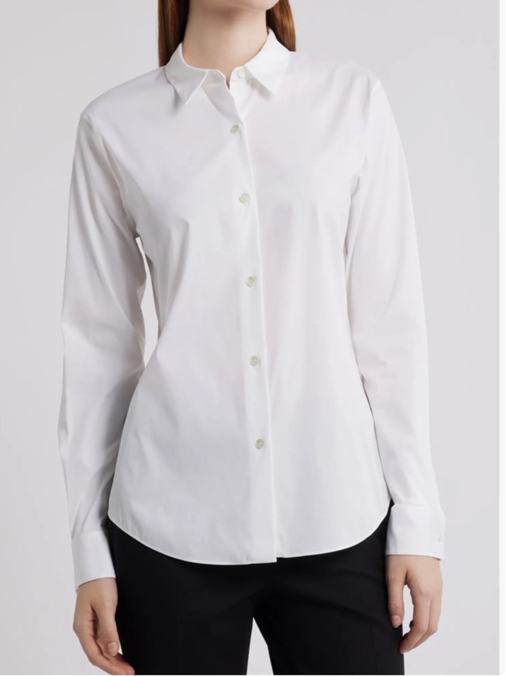 THEORY Beautiful Button Down Collared Top!